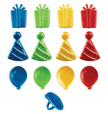 Vincent Sélection Vincent Selection Cupcake Topper 'Happy Birthday'