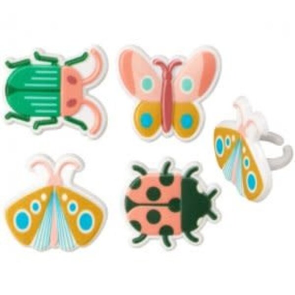 Vincent Selection Cupcake Topper 'Insects'