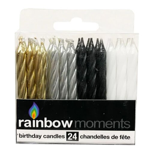 Rainbow Moments Copy of Chandelles 10/PK Etoile Argent & Or  ( BD* )