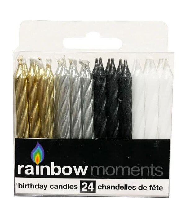 Rainbow Moments Copy of Chandelles 10/PK Etoile Argent & Or  ( BD* )