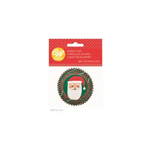 Wilton Wilton "Santa Claus" Baking Cups, pack of 24