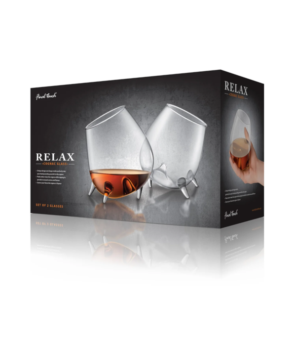 Final Touch 'Relax' Cognac Glasses - Set of 2