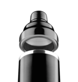 Final Touch Final Touch Double-Wall Stainless Steel Cocktail Shaker - Black Chrome