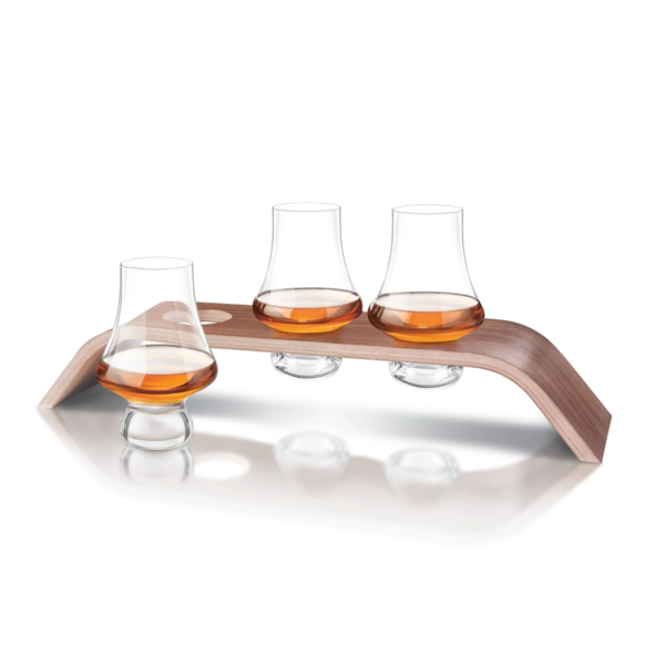 Final Touch 3 Piece Whiskey Flight Tasting Set