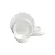 Service de table blanc opale “Courtyard” 12 pièces de Gibson