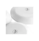 Gibson 12-Piece Ultra Courtyard Opal Glass Dinnerware