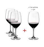Riedel Verre à vin Vinum Cabernet/Merlot, ensemble 3+1 de Riedel