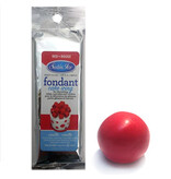 Satin Ice Fondant à Rouler Vanille Rouge 125g de Satin Ice