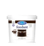 Satin Ice Fondant au Chocolat Brun Foncé - 2 lb de Satin Ice