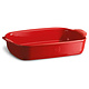 Plat de cuisson rectangulaire Grand Cru, 35x25 cm de Emile Henry