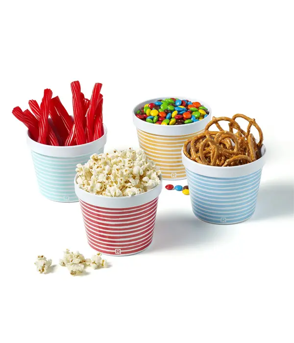 Ricardo RICARDO Set of 4 Individual Popcorn Bowls
