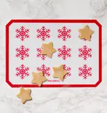 Ricardo RICARDO Christmas Snowflake Pattern Silicone Baking Mat