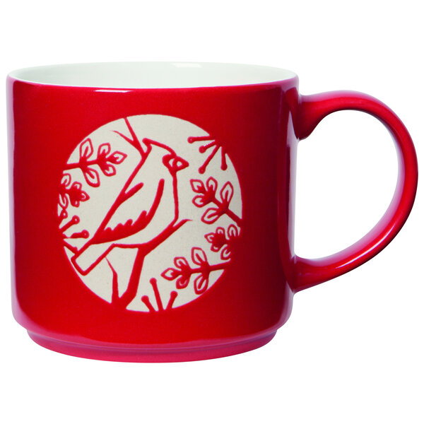 Now Designs Good Tidings Cardinal Stacking Mug