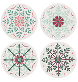 Now Designs Now Designs Good Tidings Soak Up Coasters Set of 4