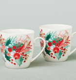 Maxwell & Williams Maxwell & Williams Porcelain "Merry Berry", Set of 2