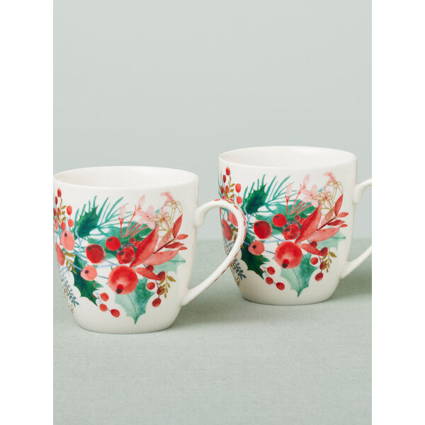 Maxwell & Williams Porcelain "Merry Berry", Set of 2