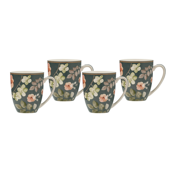 Maxwell & Williams Porcelain "Arcadia" Green, Set of 4