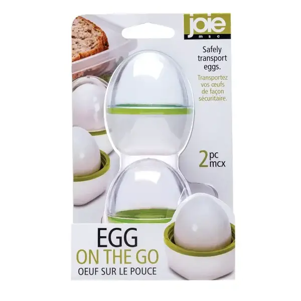 Joie Egg on the go container, 2 pc