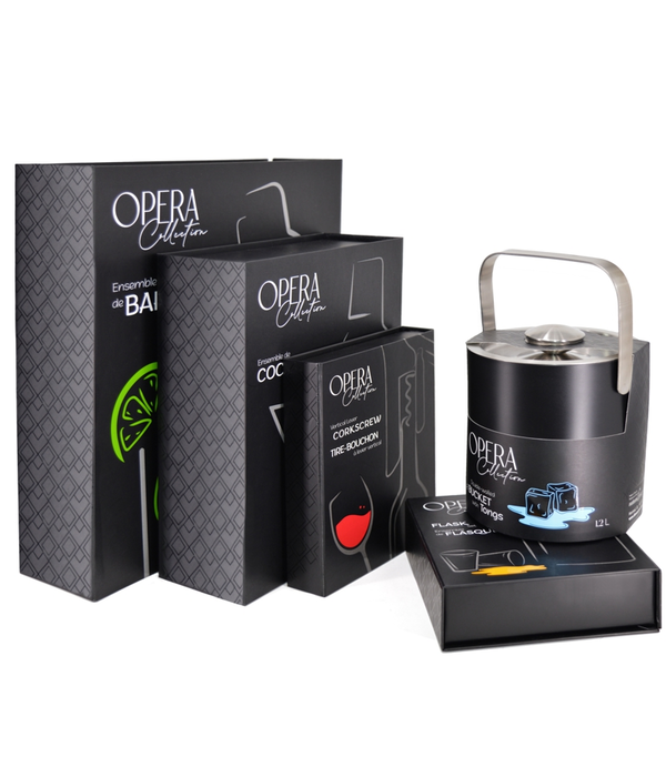 Natural Living Natural Living 'Opera' 4-piece Flask Set