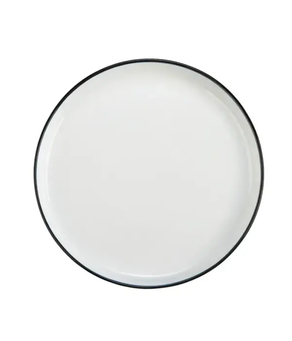 BIA Cordon Bleu BIA 10.5" Silhouette Dinner Plate, White Porcelain