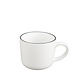 BIA 14 OZ Silhouette Mug, White Porcelain