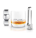 Final Touch Final Touch 1" Stainless Steel Chilling Cubes, Set of 6