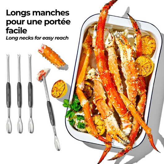 Marteaux En Hêtre Pour Fruits De Mer - Lot De 2 Pour Casser Crabes, Homards, Outils De Cuisine Naturels