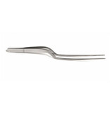 Cuisipro Cuisipro Plating Tongs Offset 8" Stainless Steel