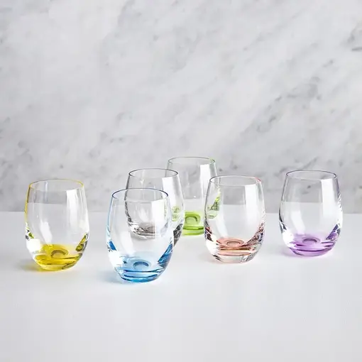 Bohemia Bohemia Rainbow Shot Glass, Set of 6