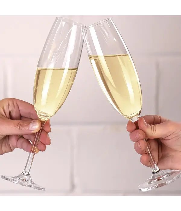 Brilliant Flûtes à champagne "Vinum" 220 ml, ens/4 de Brilliant