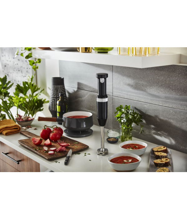 KitchenAid Kitchenaid® Variable Speed Cordless Hand Blender W/ Accessories, Black