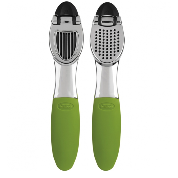 Trudeau Garlic Press Duo - Slicer & Press