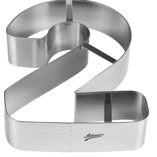 Ateco Large Number 2 Cake Cutter, 11" x 2"