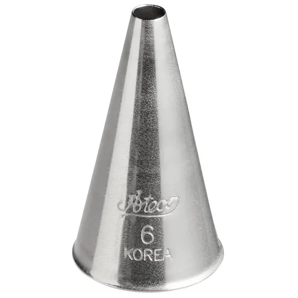 Ateco #6 Plain Icing Tip