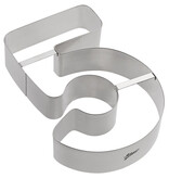 Ateco Ateco Large Number 5 Cake Cutter, 11" x 7.5"