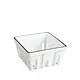 BIA White Porcelain Berry Basket "Silhouette"