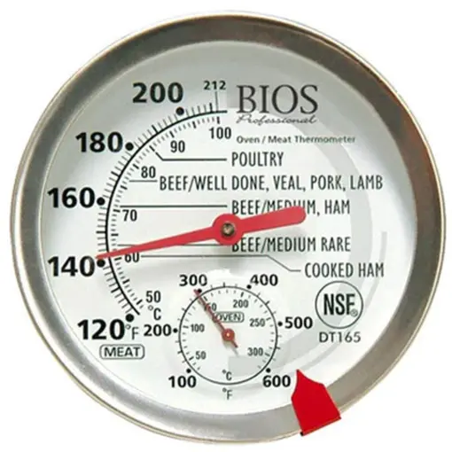 Thermomètre à viande avec cadran de 3 pouces de Bios Professional