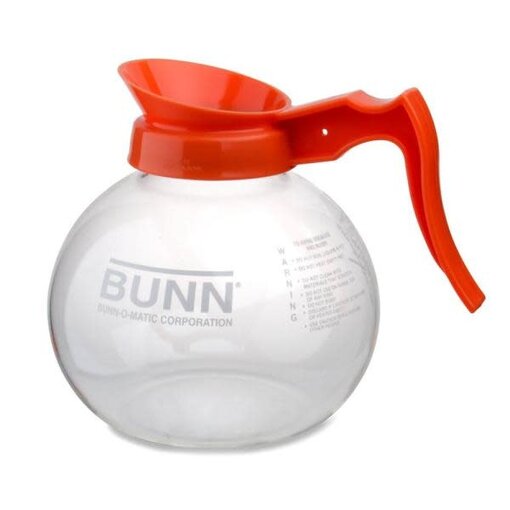 Bunn 1.9L Glass Decanter with Orange Handle