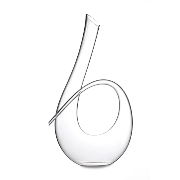 Brilliant Toulouse Twisted Horn Wine Decanter, 1L