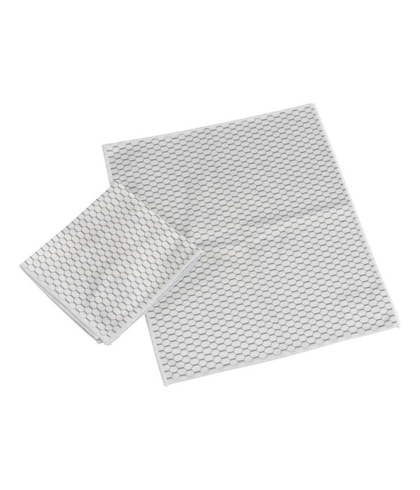 Casabella Casabella Microfiber Glass Cloth, Set of 2