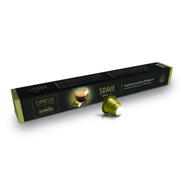 Capsules compatibles Nespresso "Soave" pq/10 de Caffitaly