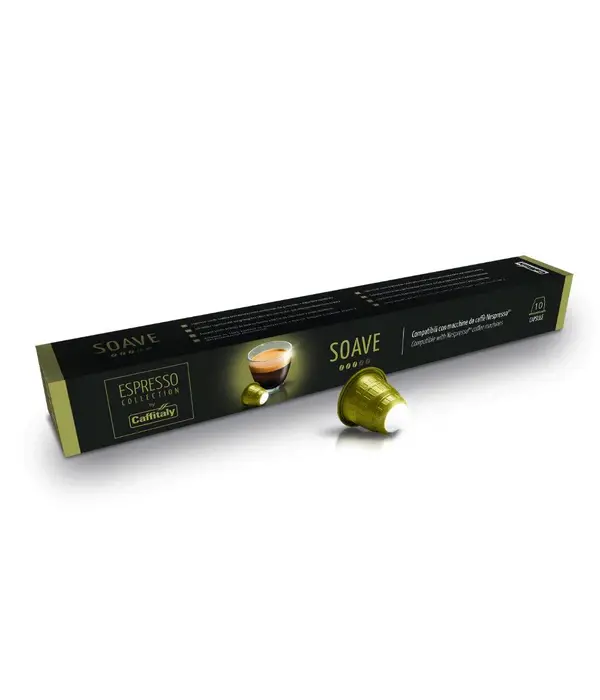 Caffitaly Capsules compatibles Nespresso "Soave" pq/10 de Caffitaly