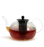 Ch'a Tea Théière en verre borosilicate avec infuseur, 1,5 L de Ch'a