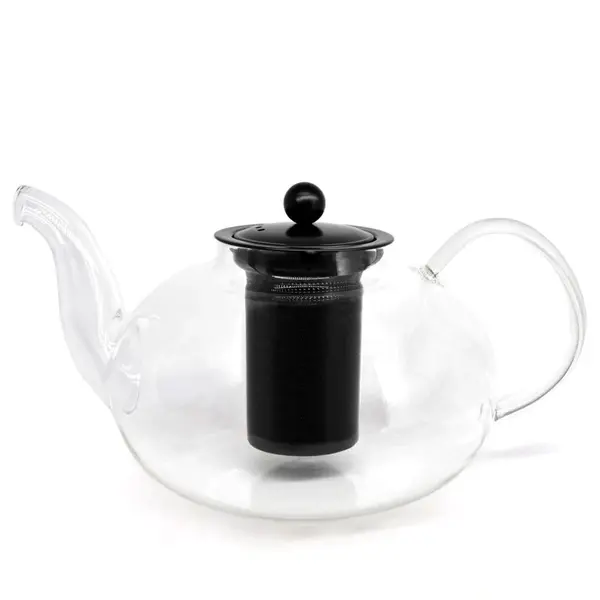 Théière en verre borosilicate avec infuseur, 1,5 L de Ch'a