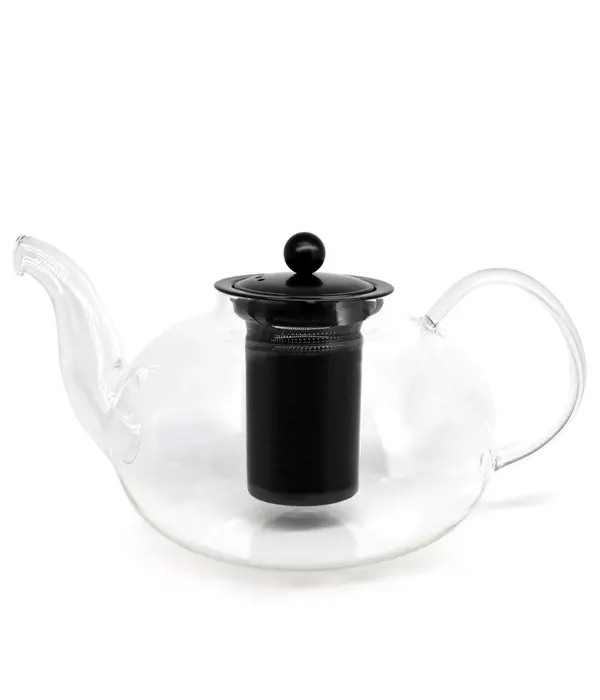 Ch'a Tea CH'A Tea Borosilicate Glass Teapot with Infuser, 1.5L