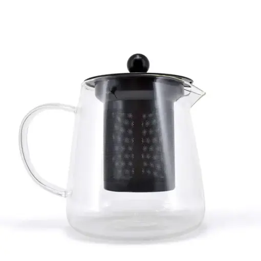 Ch'a Tea Théière en verre borosilicate avec infuseur, 550ml de Ch'a