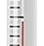 Thermomètre de Tempérage de Chocolat, Blanc/Jaune de CDN