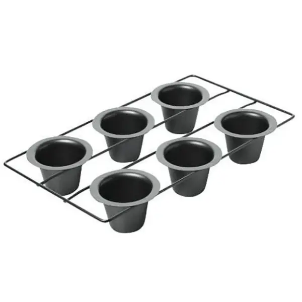 Chicago Metallic 6 cup Popover Pan