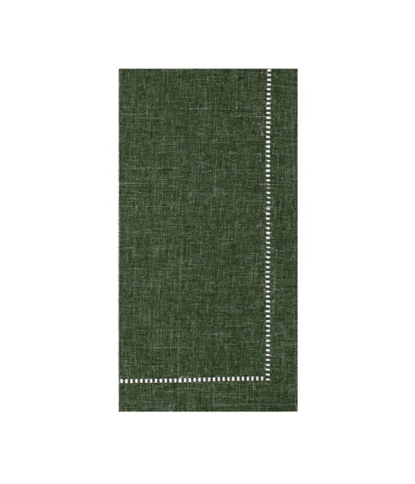 Harman Harman Hemstitch Napkin, Set Of 4 in Green Forest