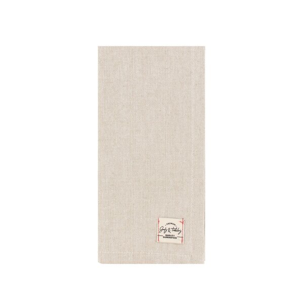Harman Bistro Series Napkin, Set Of 4 in Tan/Grey